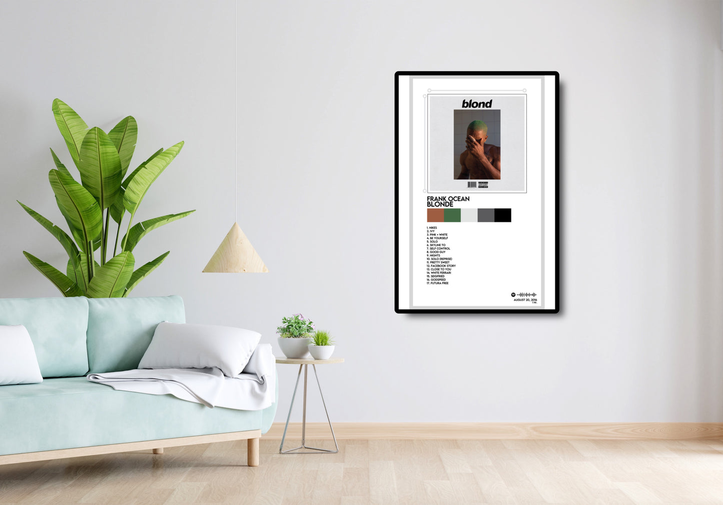 Frank Ocean - 'Blonde' 12x18 Poster