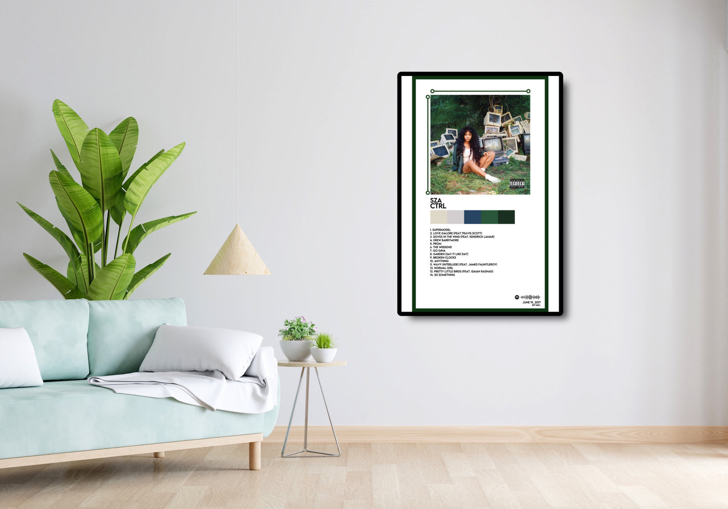 SZA - 'CTRL' 12x18 Poster