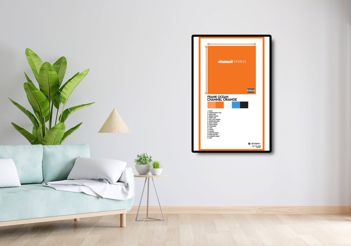 Frank Ocean - 'Channel Orange' 12x18 Poster