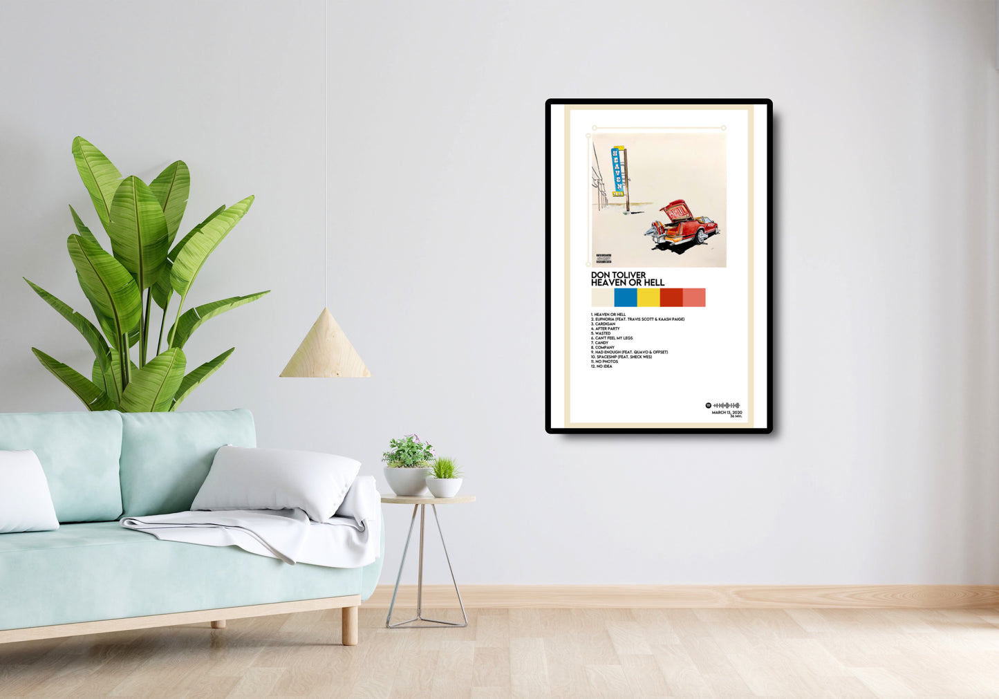 Don Toliver - 'Heaven Or Hell' 12x18 Poster