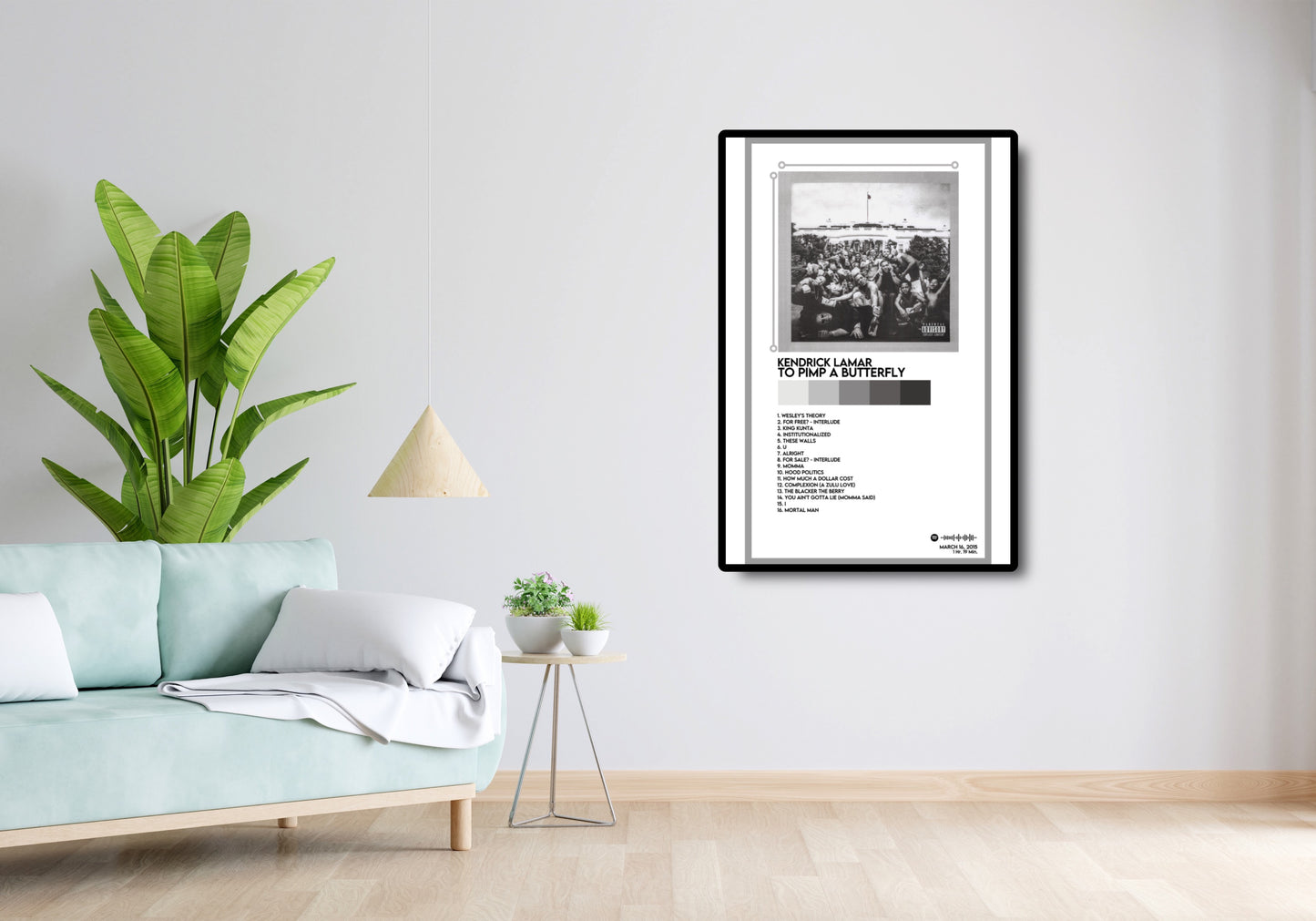Kendrick Lamar - 'To Pimp A Butterfly' 12x18 Poster