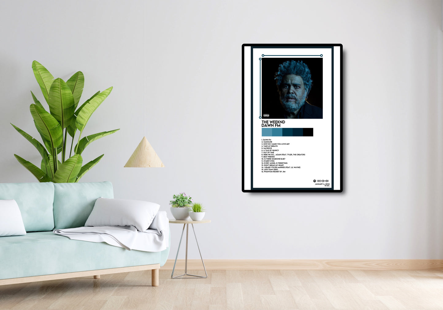 The Weeknd - 'Dawn FM' 12x18 Poster