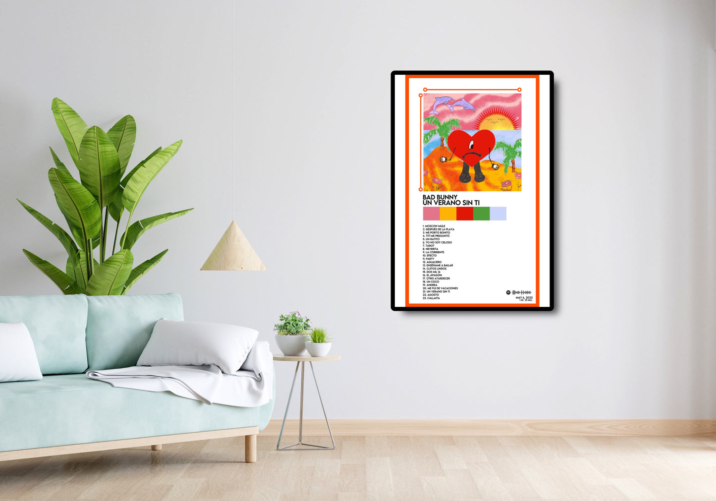 Bad Bunny - 'Un Verano Sin Ti' 12x18 Poster