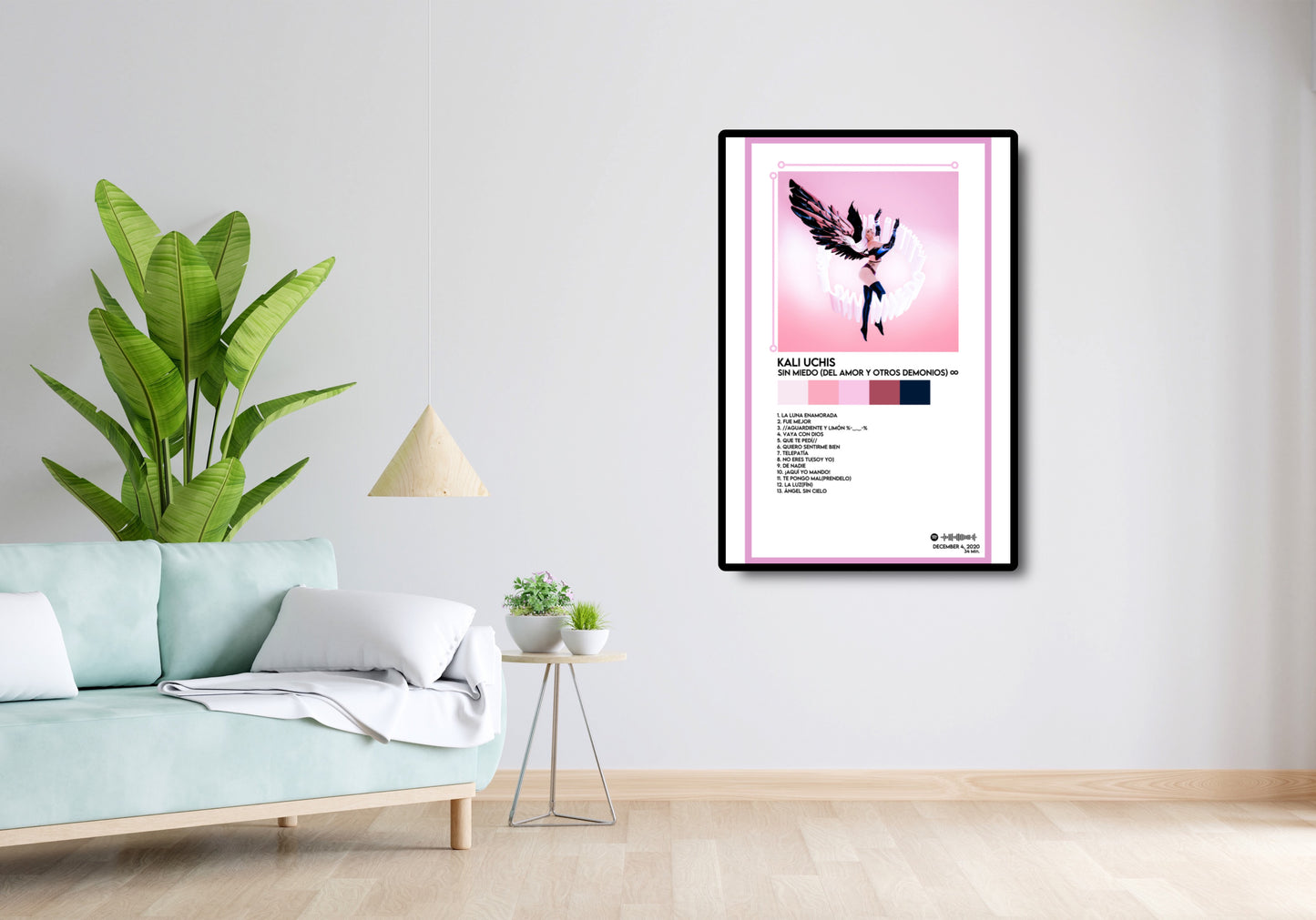 Kali Uchis - 'Sin Miedo (Del Amor Y Otros Demonios)' 12x18 Poster