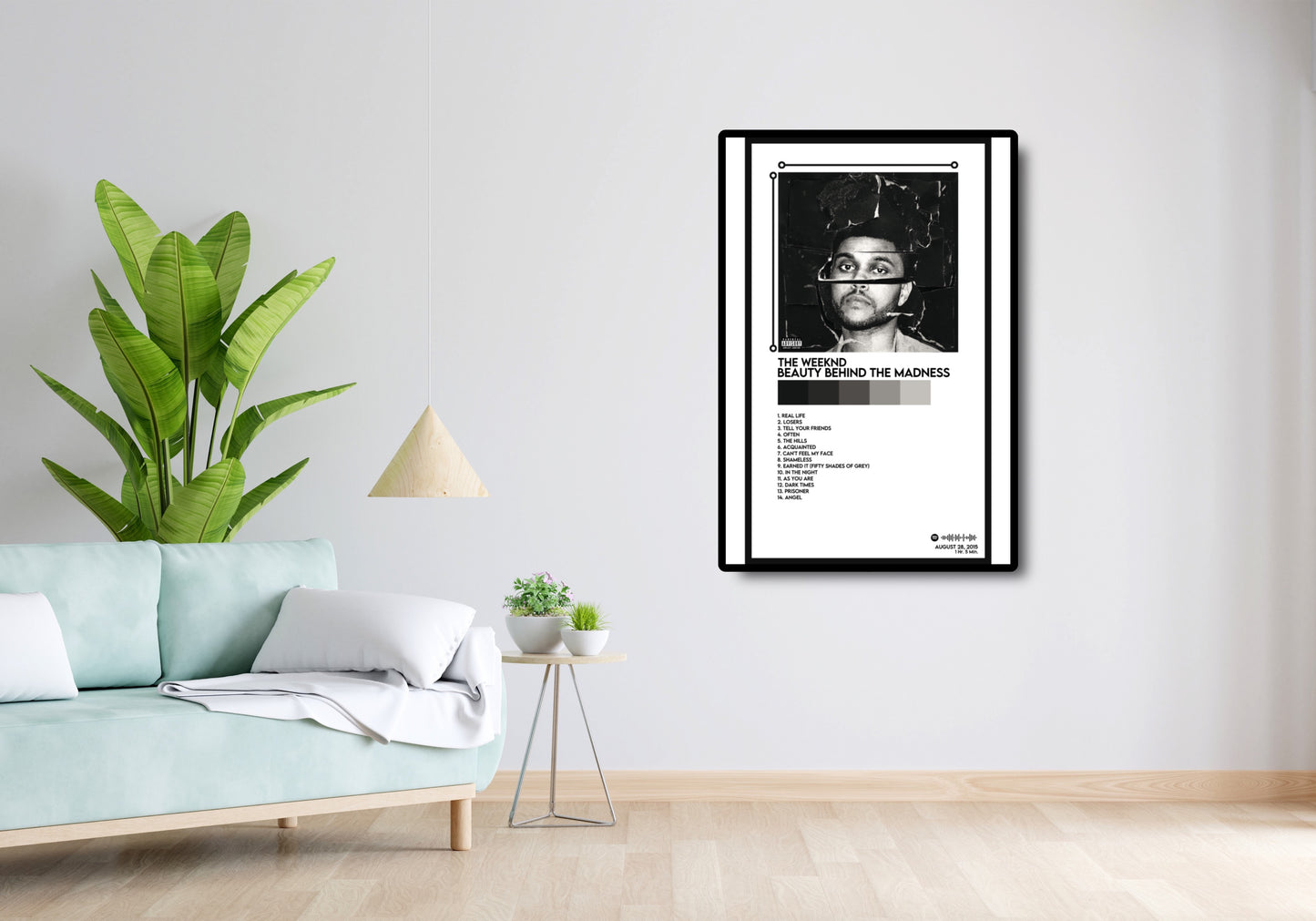 The Weeknd - 'Beauty Behind The Madness' 12x18 Poster
