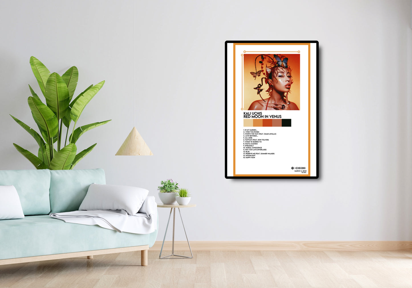 Kali Uchis - 'Red Moon In Venus' 12x18 Poster