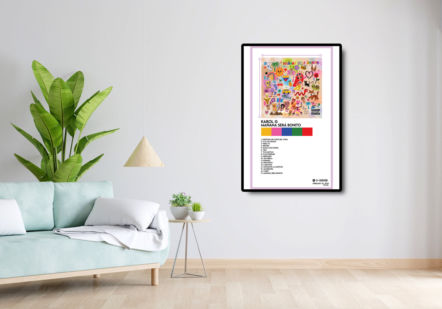 Karol G - 'Mañana Será Bonito' 12x18 Poster