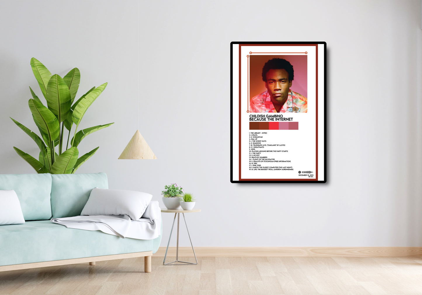 Childish Gambino - 'Because The Internet' 12x18 Poster