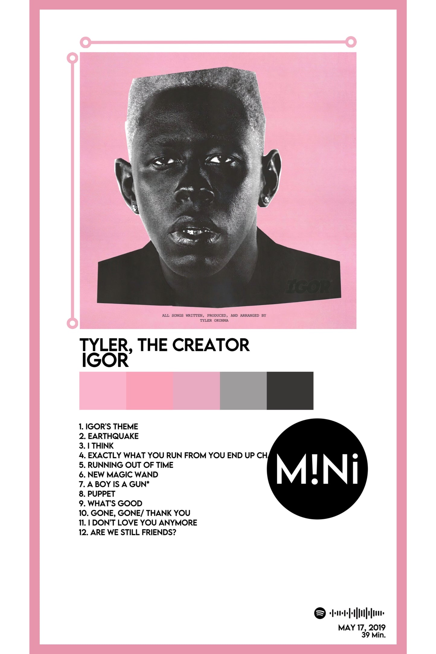 Tyler, The Creator - 'Igor' 12x18 Poster