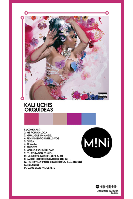 Kali Uchis - 'Orquídeas' 12x18 Poster